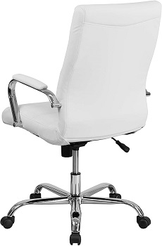 BEST ERGONOMIC WHITE LEATHER EXECUTIVE CHAIR