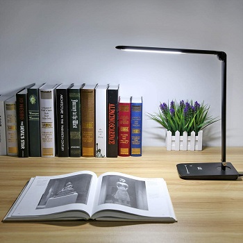 BEST FOR STUDYING BLACK METAL DESK LAMP