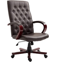 BEST LEATHER WOODEN EXECUTIVE CHAIR Summary