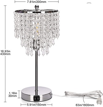 BEST LED CRYSTAL DESK LAMP