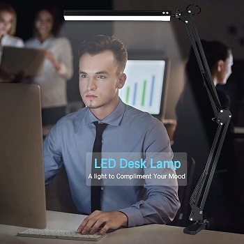 BEST LED MODERN BLACK DESK LAMP