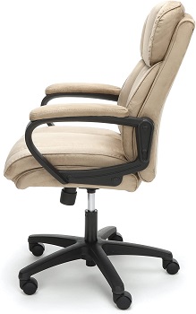 BEST OF BEST TAN LEATHER DESK CHAIR