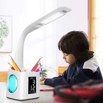 BEST STUDY DESK LAMP WITH CLOCK