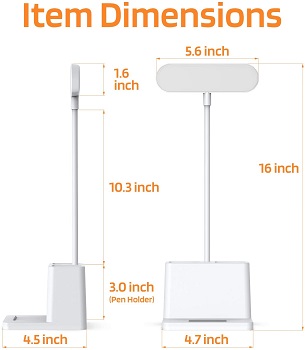 BEST STUDYING DESK LAMP WITH STORAGE