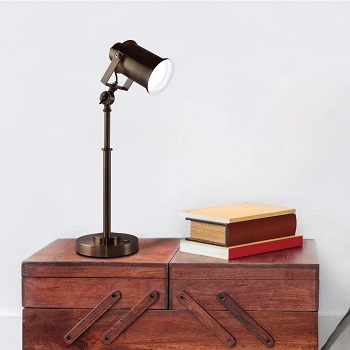 BEST TASK BRONZE DESK LAMP