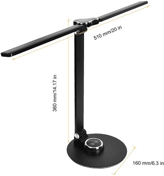 BEST TASK DOUBLE DESK LAMP