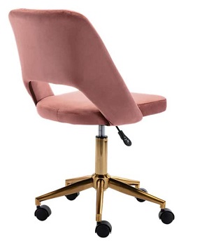 Cimota Pink Armless Chair