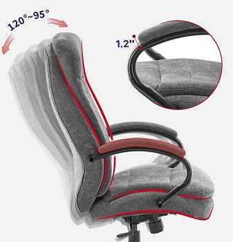 Clatina Ergonomic Swivel Chair