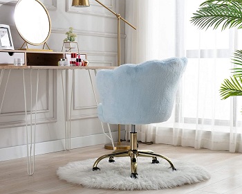 Fluffy Vanity Chair