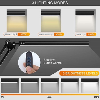 LEDFit Desk Lamp With Clamp