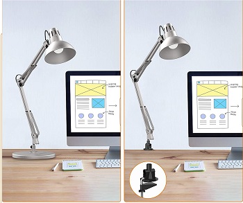 LEPOWER Metal Desk Lamp, Adjustable