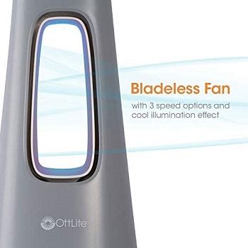 OttLite Cool Breeze LED Fan Lamp