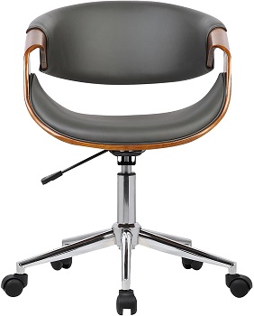 BEST CHEAP WOOD AND LEATHER OFFICE CHAIR