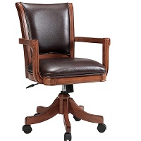 BEST ERGONOMIC WOOD AND LEATHER DESK CHAIR Summary
