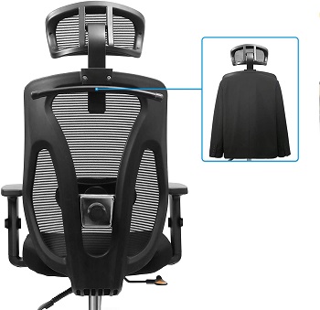 BEST MESH OFFICE CHAIR WITH ADJUSTABLE LUMBAR SUPPORT