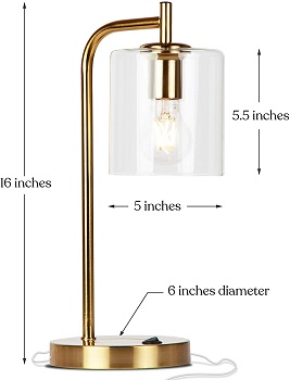 BEST OF BEST GLASS DESK LAMP