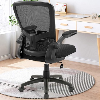BEST OF BEST OFFICE CHAIR WITH ADJUSTABLE ARMS AND LUMBAR SUPPORT