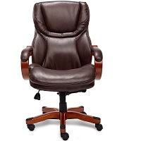 BEST OF BEST WOOD AND LEATHER DESK CHAIR Summary
