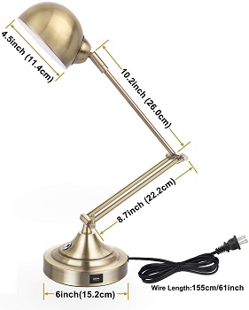 BEST READING PHARMACY DESK LAMP