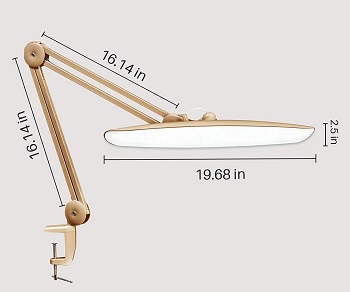 BEST SWING ARM HIGH-INTENSITY DESK LAMP