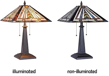Cotoss Tiffany Table Lamp