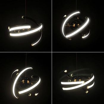 ELINKUME 23W LED Pendant Light