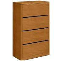 HON 4-Drawer Lateral File Cabinet, picks