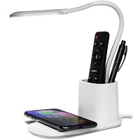 Aduro U-Light LED Desk Lamp with Wireless Charger Dimmable PCISK
