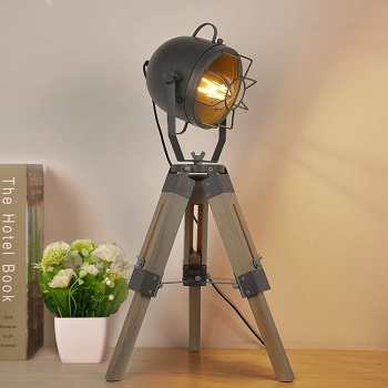 COSYLUX Industrial Tripod Table Lamp Adjustable review
