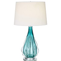 Claudette Modern Contemporary Table Lamp Turquoise picks