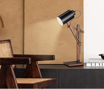 ELYONA Touch Control Desk Lamp with Wireless Charging & USB Port