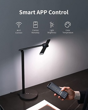 EZVALO Smart Desk Lamp with APP Control,