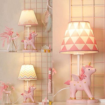 LITFAD Modern Bedside Table Lamp Girl Bedroom REVIEW