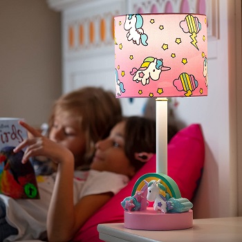 Rainbow Unicorn Lamp with Gift Box