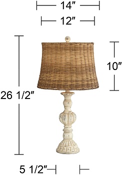 Trinidad Country Cottage Table Lamps