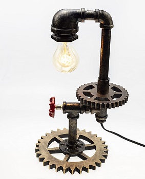 Y-Nut Loft Style Vintage Metal Dimmable Table Lamp home