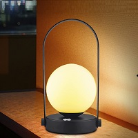 funchday Rechargeable Table Lamp, Cordless Portable Night Light with Brightness picks