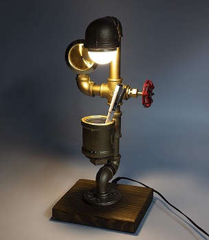 y-nut Industrial Steampunk LED Desk Lamp Kangaroo review