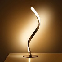 Tom-shine Spiral LED Table Lamp, Modern picks