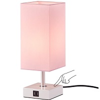 ambimall touch control pink table lamp picks
