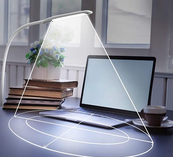 hokone LED Desk Lamp with Clamp,Flexible