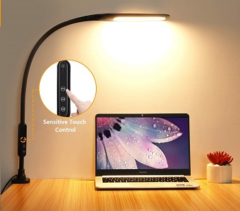 shinetech LED Desk Lamp with Clamp, Flexible review