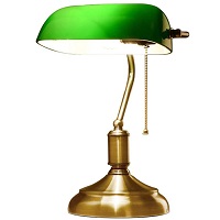 tenlong Retro Traditional Style Bankers Lamp Table lamp picks