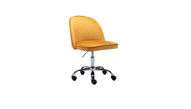 Guyou Adjustable Office Desk Chair Round Back review