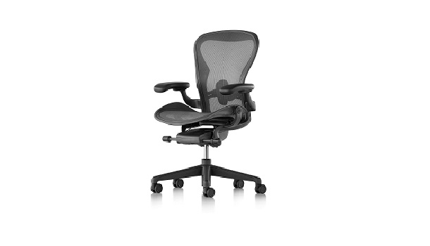Herman Miller Aeron Chair, B, Graphite - review