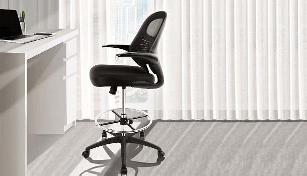 Hylone Drafting Chair, Tall Office Chair for Standing review