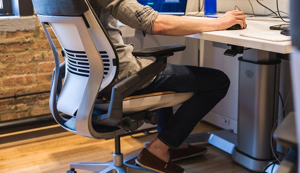 Steelcase Gesture Office Chair - Cogent Connect Graphite rev3