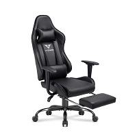Vitesse Gaming Chair with Footrest Racing Style picks