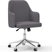 homefla Home Office Chair, Fabric Upholstered Living Room Chair Modern Desk Chair picks