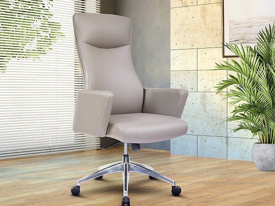 taupe desk chair